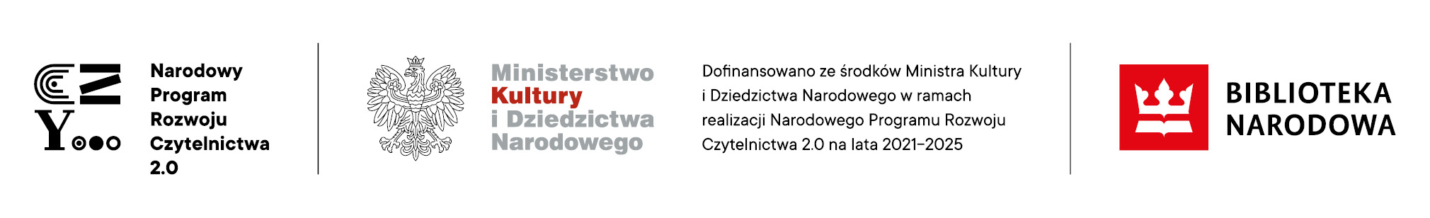 Logo Narodowy program Rozwoju czytelnictwa 2.0