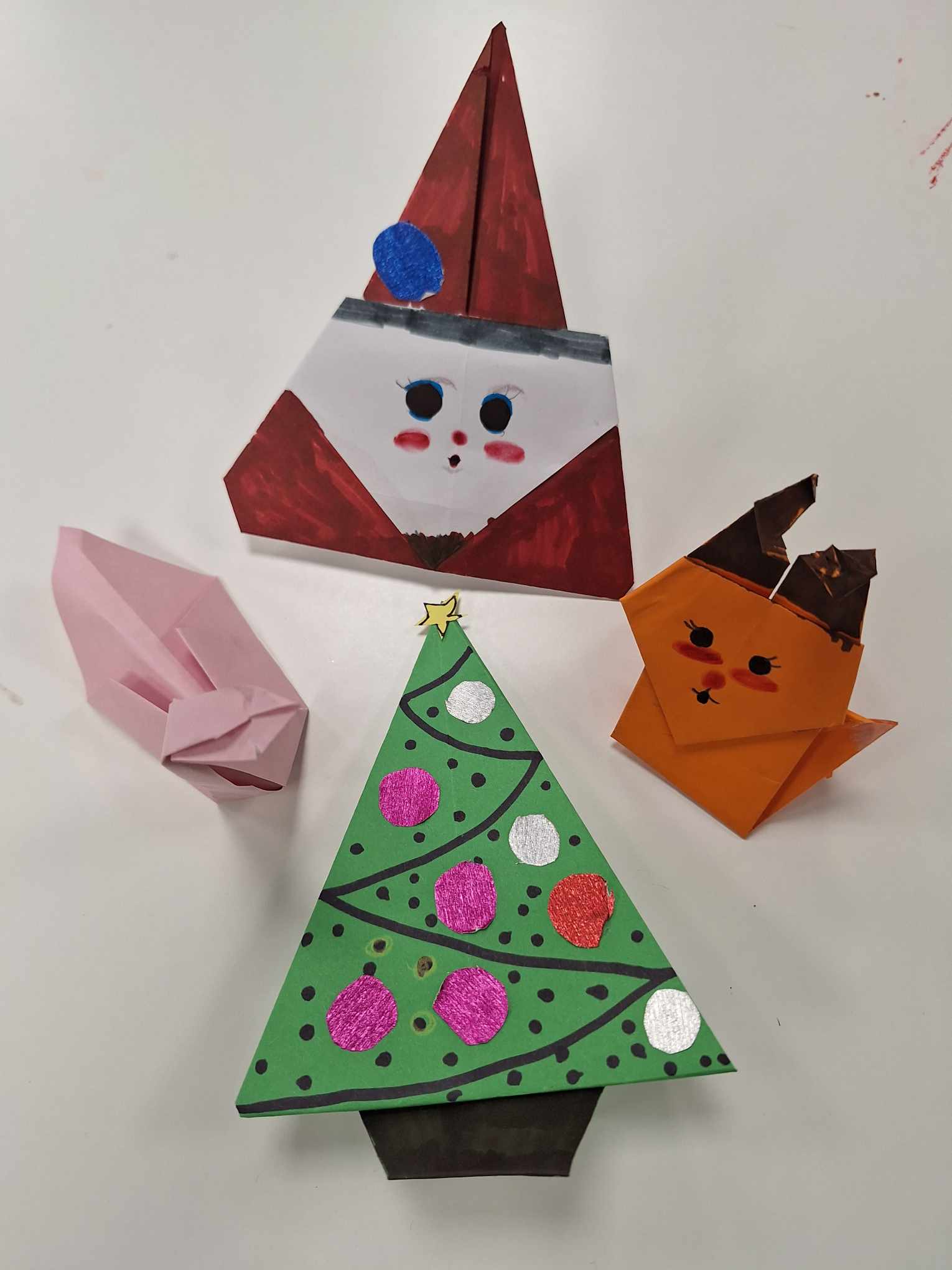 Warsztaty Papierowe święta origami - 09.12.2023