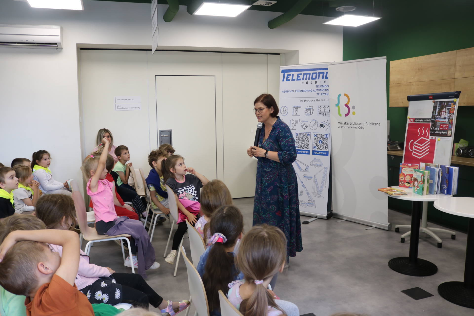 Spotkanie z autorką książek dla dzieci - Anną Czerwińską-Rydel