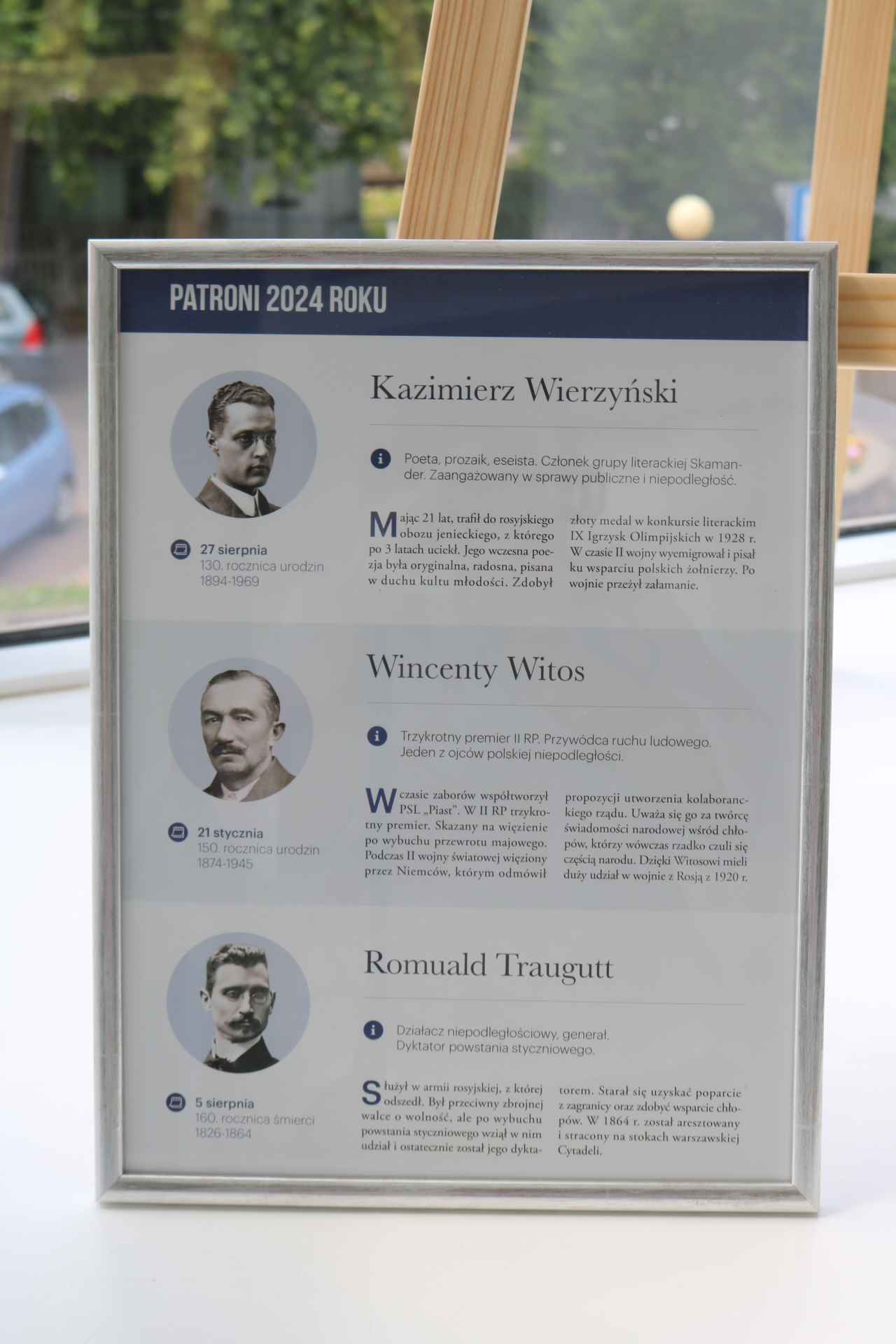 Wystawa Literaccy Patroni 2024