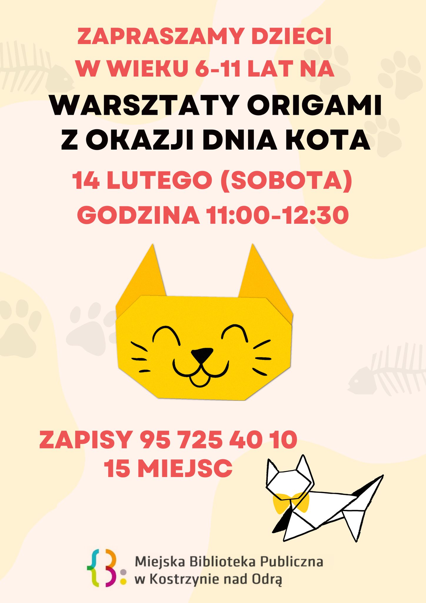 Plakat informacyjny - og&oacute;lny
