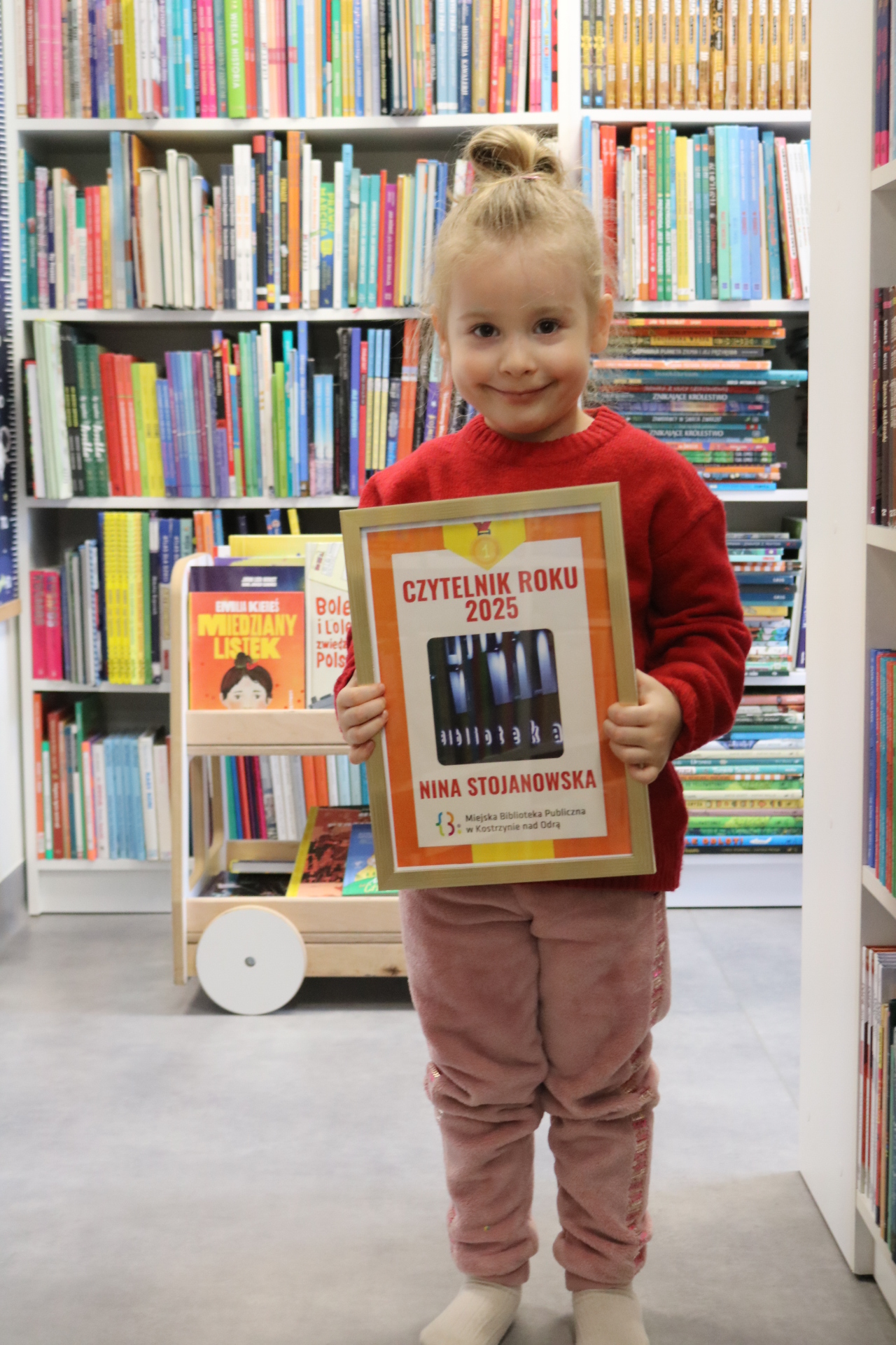 Dziecięcy czytelnik roku 2025 Dziecięcy czytelnik roku 2025