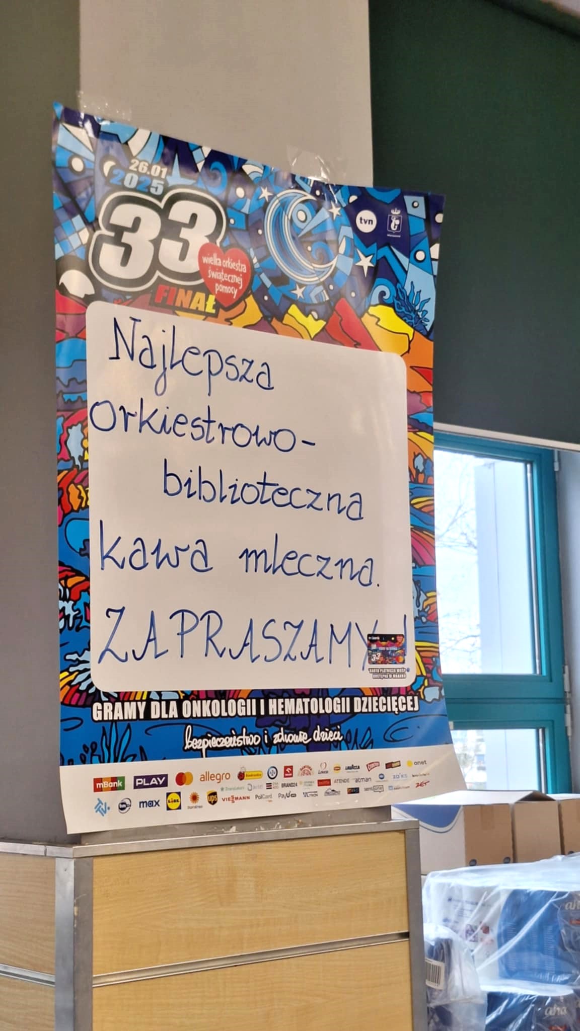 Nasz kiermasz dla WOŚP - 26.01.2025